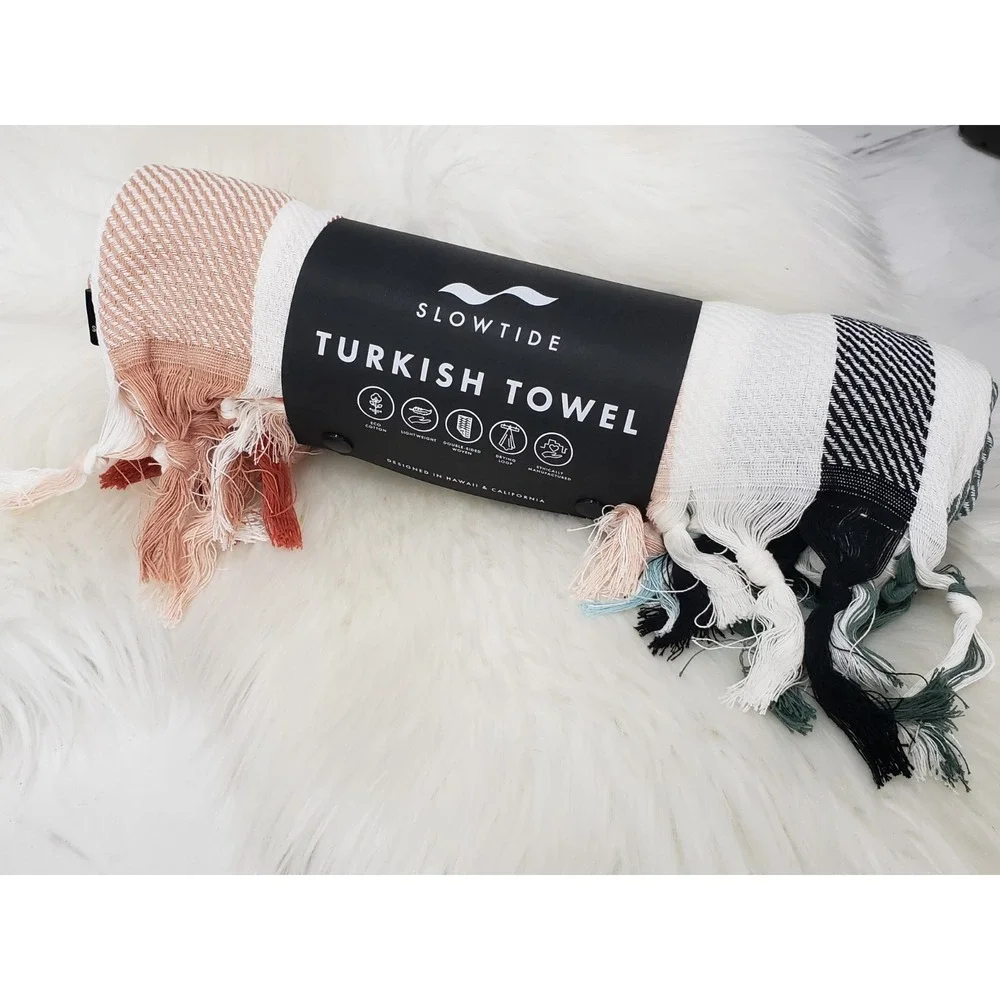 SLOWTIDE TURKISH TOWEL ZOEY 100% COTTON 38